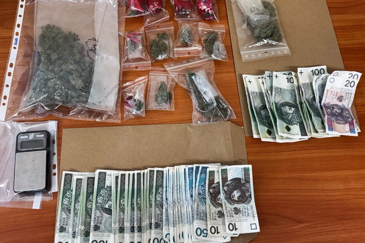 Nocna kontrola w Żorach i poważne kłopoty. Policjanci znaleźli blisko 100 gramów narkotyków
