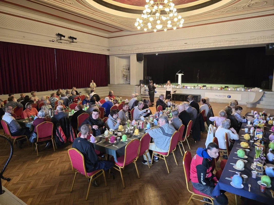 Świętochłowice z sercem. Śniadanie wielkanocne dla osób samotnych i potrzebujących / fot. UM Świętochłowice