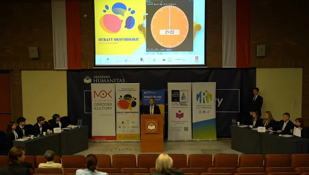 Mysłowice w finale turnieju Debat Oksfordzkich "PorozmawiajMy"!