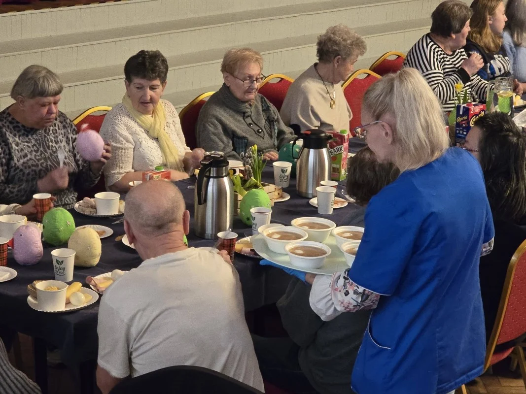 Świętochłowice z sercem. Śniadanie wielkanocne dla osób samotnych i potrzebujących / fot. UM Świętochłowice