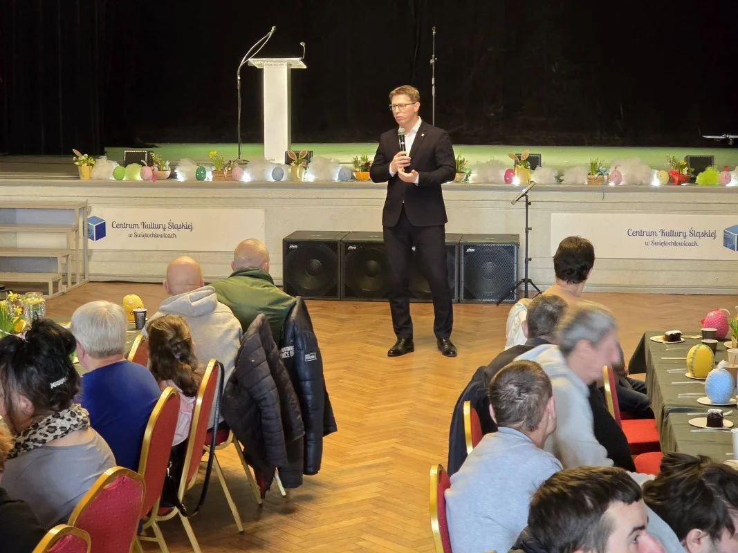 Świętochłowice z sercem. Śniadanie wielkanocne dla osób samotnych i potrzebujących / fot. UM Świętochłowice
