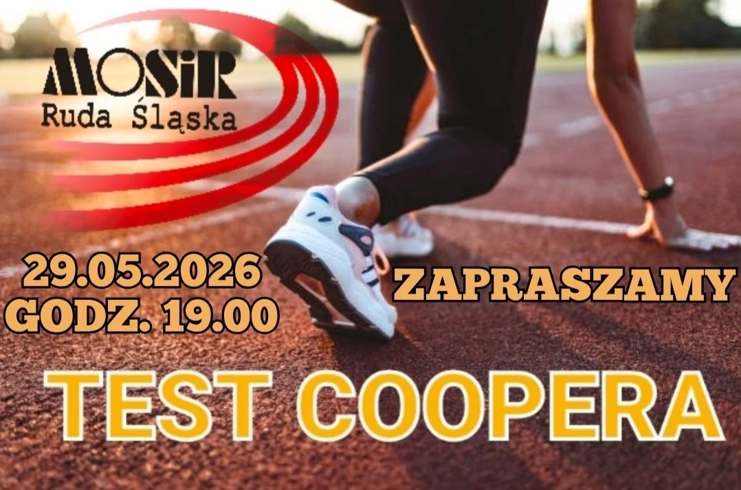 Wiosenny Test Coopera w Rudzie Śląskiej. Będzie można sprawdzić formę w 12 minut