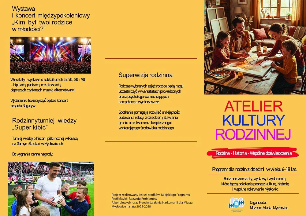 Mysłowice: rusza Atelier Kultury Rodzinnej. Nowy program w Muzeum Miasta