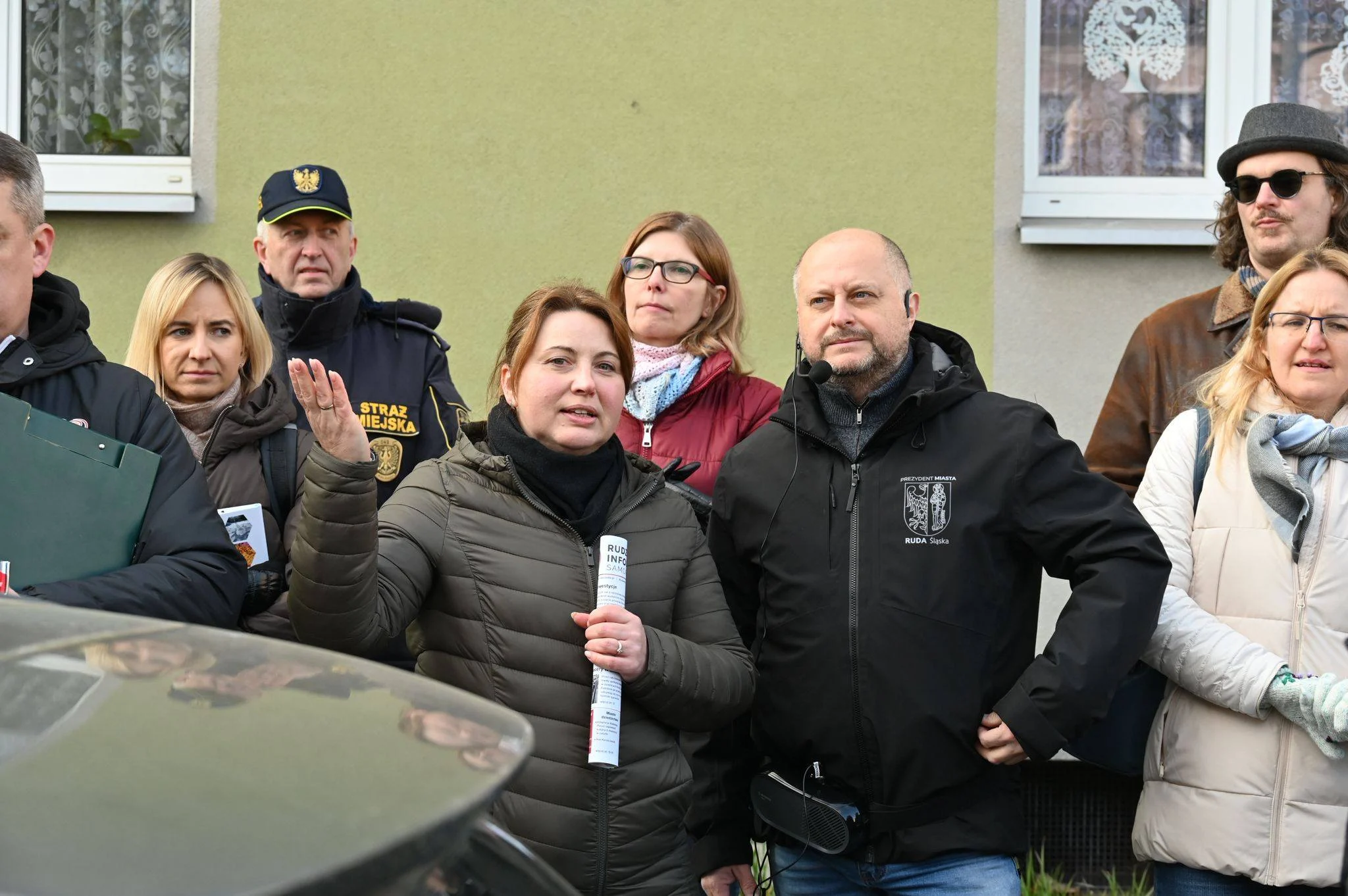 Spotkanie władz Rudy Śląskiej z mieszkańcami Rudy / fot. Michał Pierończyk FB