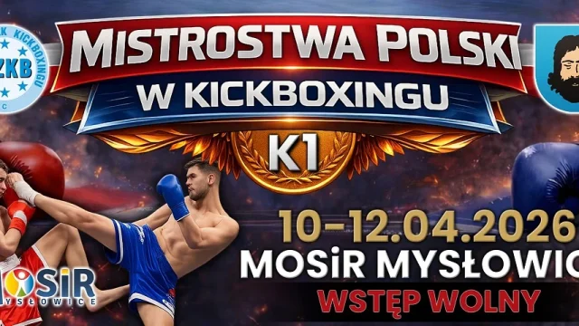 Mysłowice areną Mistrzostw Polski w Kickboxingu. Przyjedzie 480 zawodników