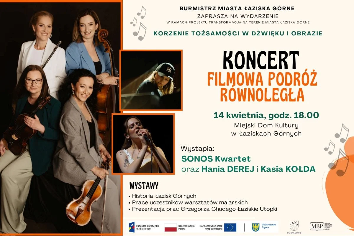 Ostatnia szansa na darmowy koncert w Łaziskach Górnych. Zabrzmi muzyka z kina