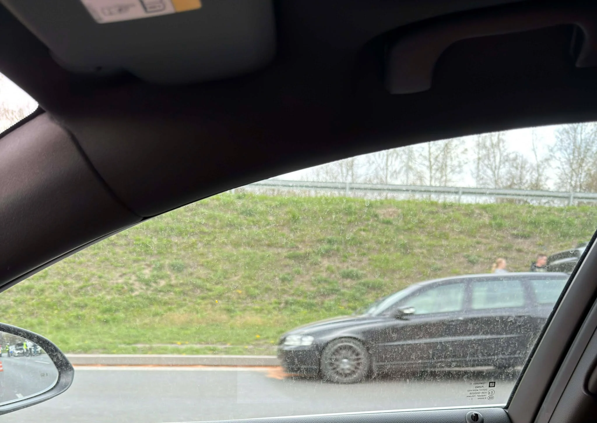 Zderzenie trzech aut na DTŚ w Świętochłowicach / fot. czytelnik