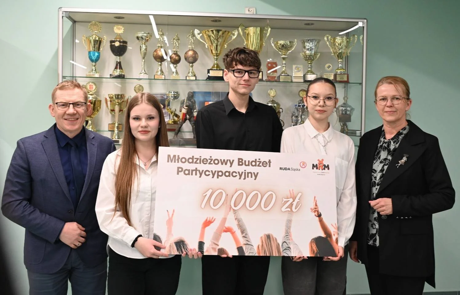 Młodzi z Rudy Śląskiej zdobyli 10 tys. zł. Ich projekt wygrał miejski budżet / fot. Michał Pierończyk FB