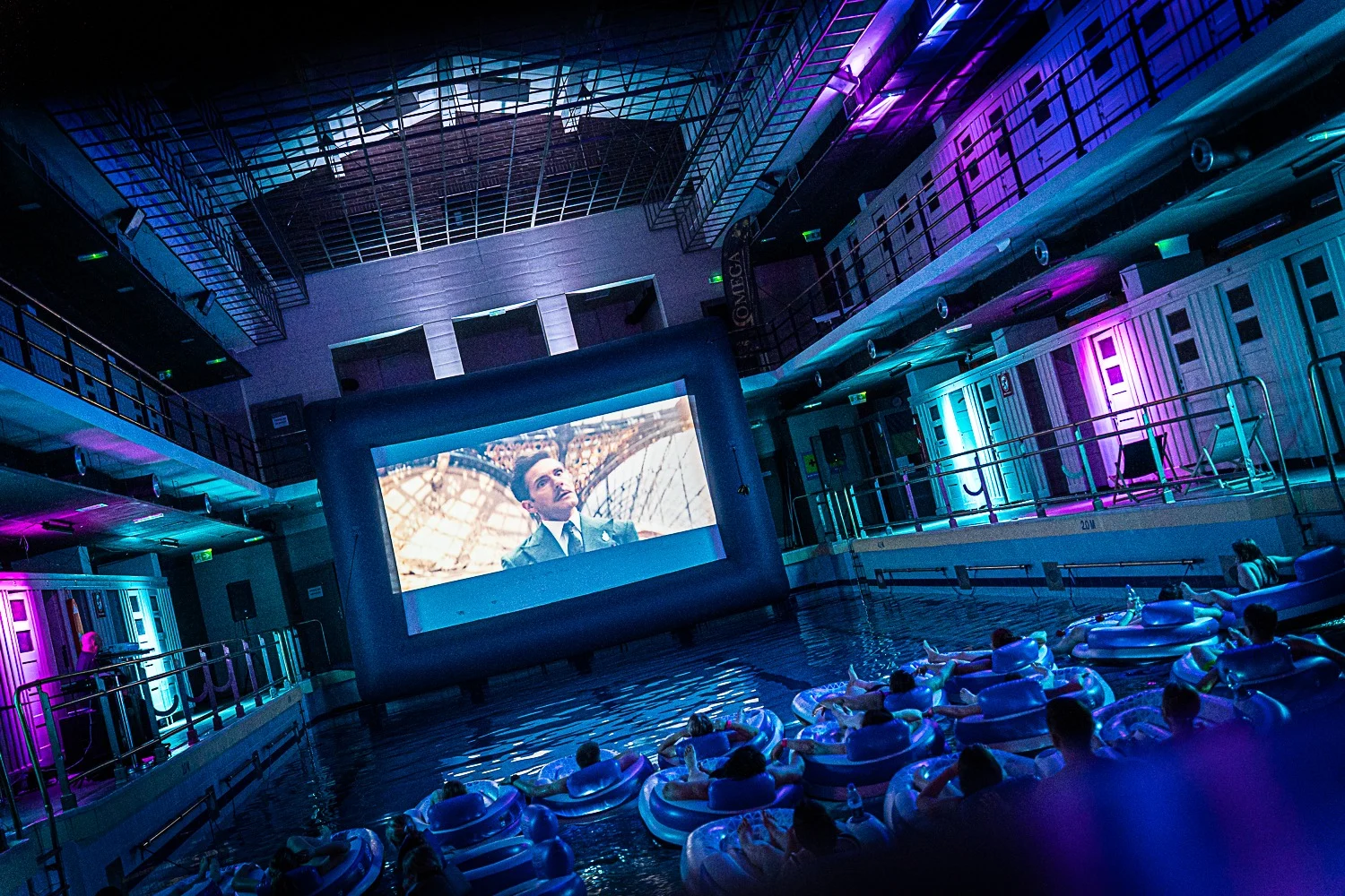 AQUA KINO na basenie Aquarius / fot. MOK Zabrze