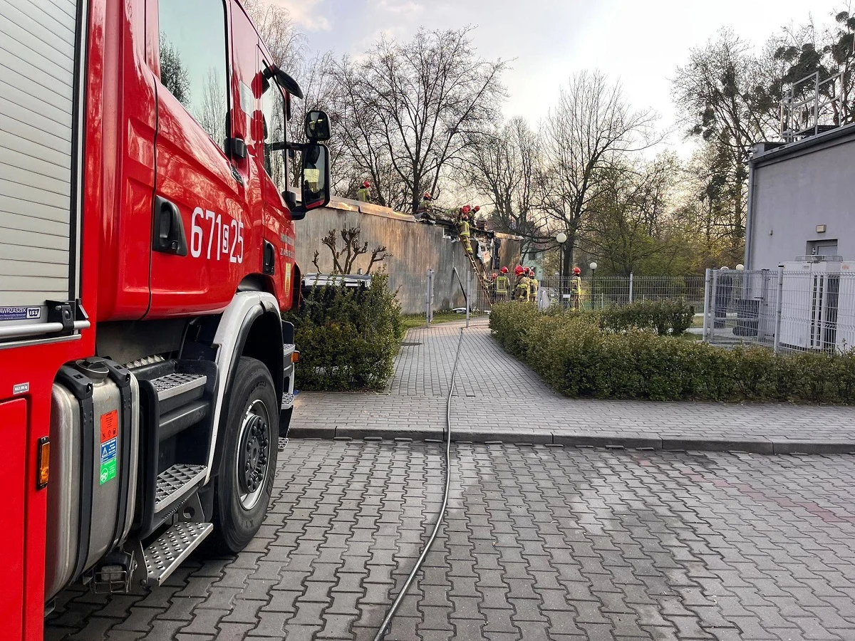 Tragiczny pożar w Zabrzu. Strażacy znaleźli zwęglone zwłoki mężczyzny