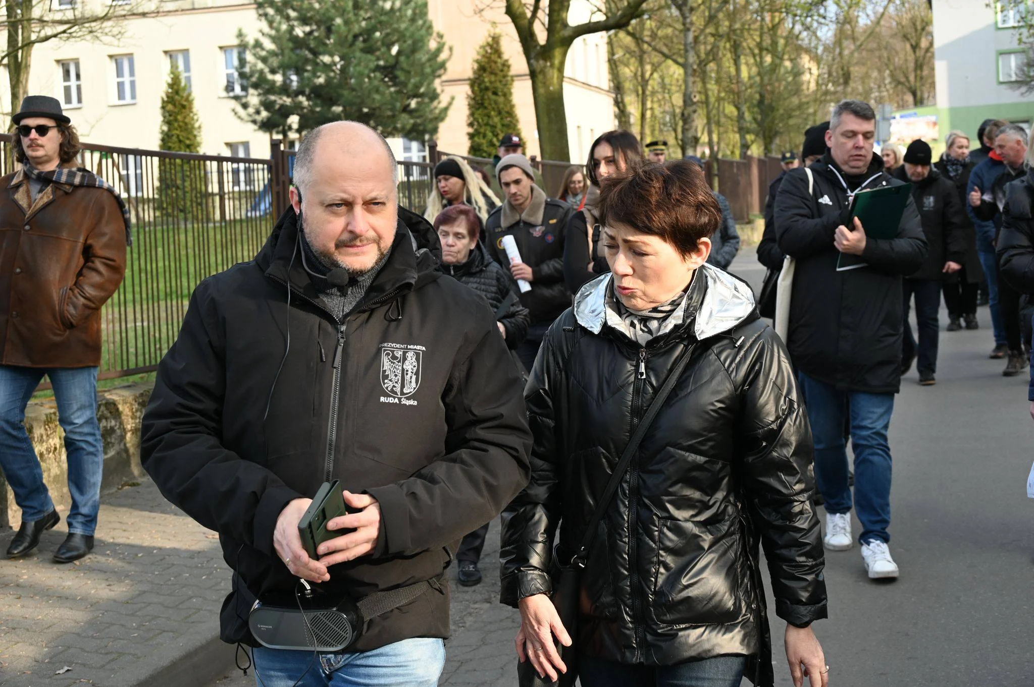 Spotkanie władz Rudy Śląskiej z mieszkańcami Rudy / fot. Michał Pierończyk FB