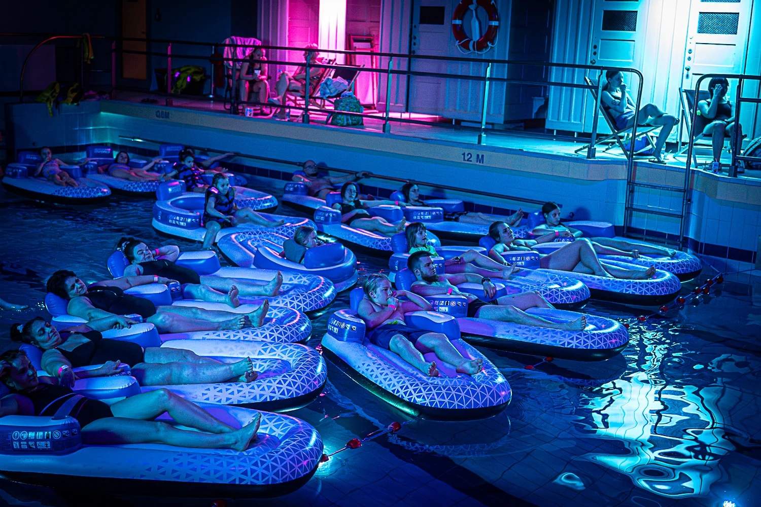 AQUA KINO na basenie Aquarius / fot. MOK Zabrze