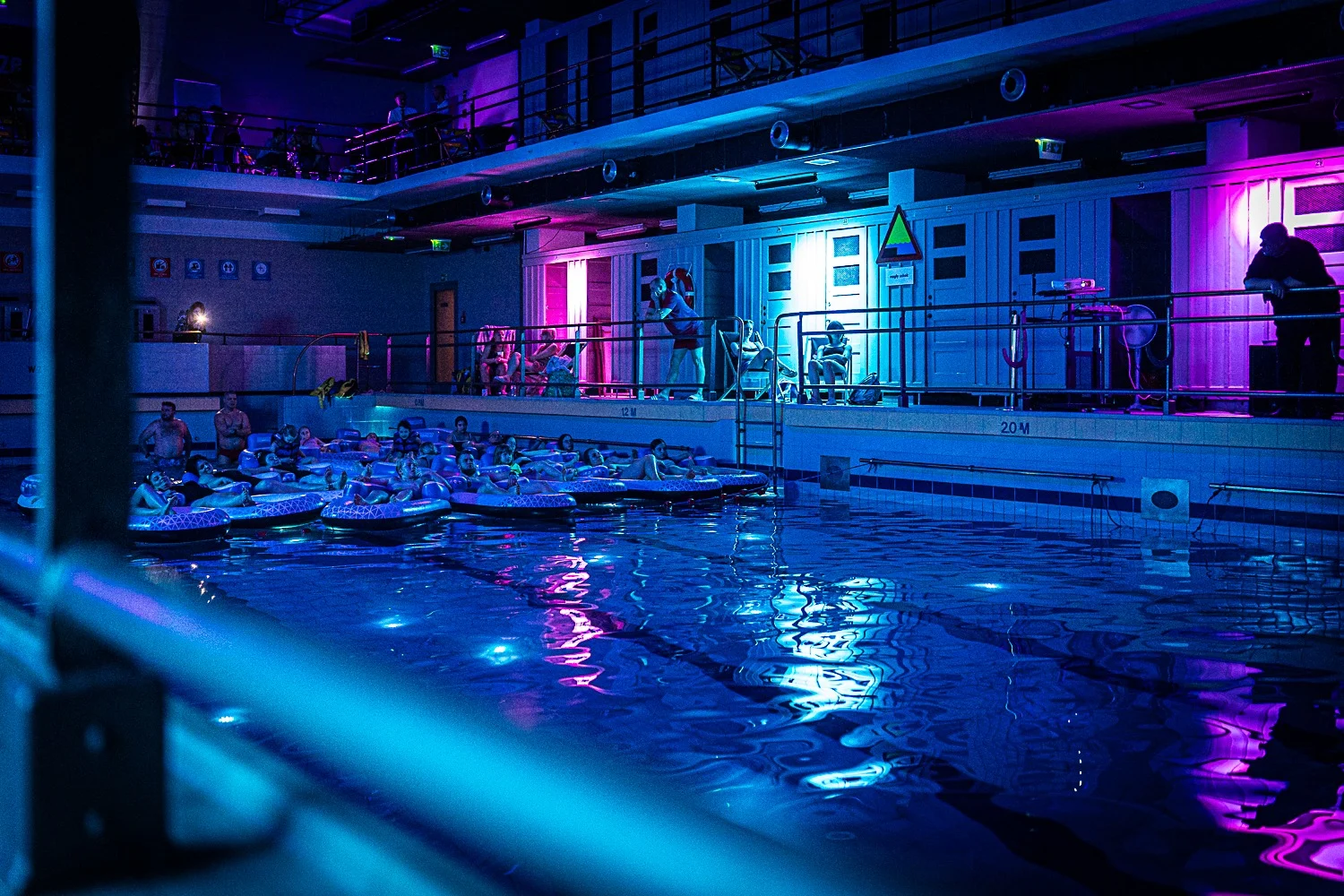 AQUA KINO na basenie Aquarius / fot. MOK Zabrze