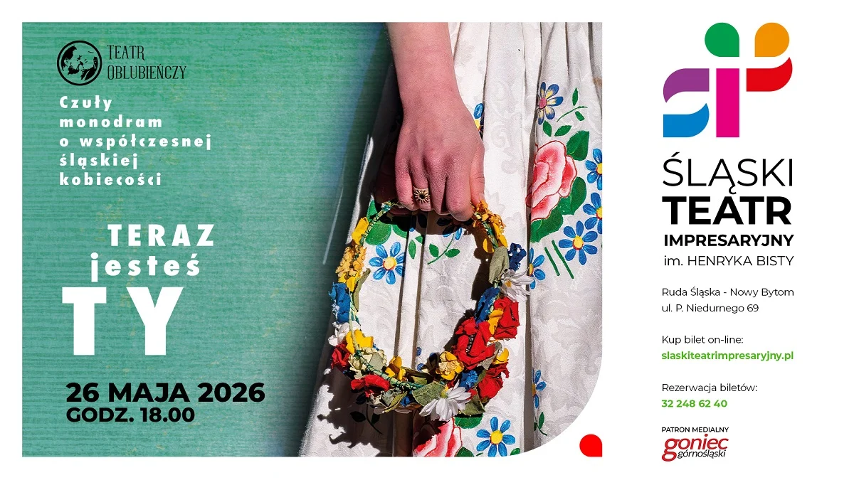 "Teraz jesteś TY" w ŚTI. Czuły monodram o śląskiej kobiecości na Dzień Matki