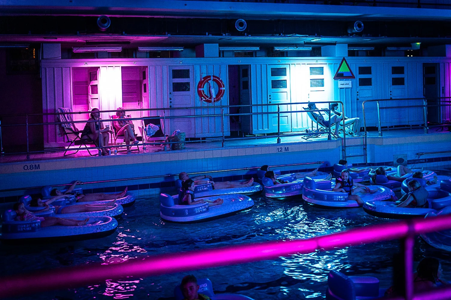 AQUA KINO na basenie Aquarius / fot. MOK Zabrze