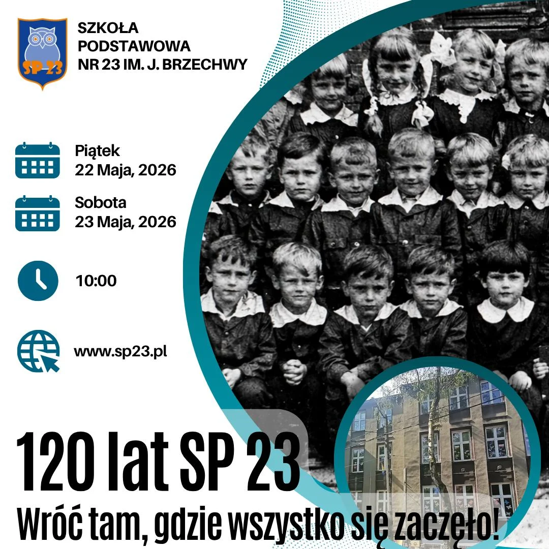 Wielki powrót do szkolnych ław. SP 23 w Bykowinie świętuje 120 lat