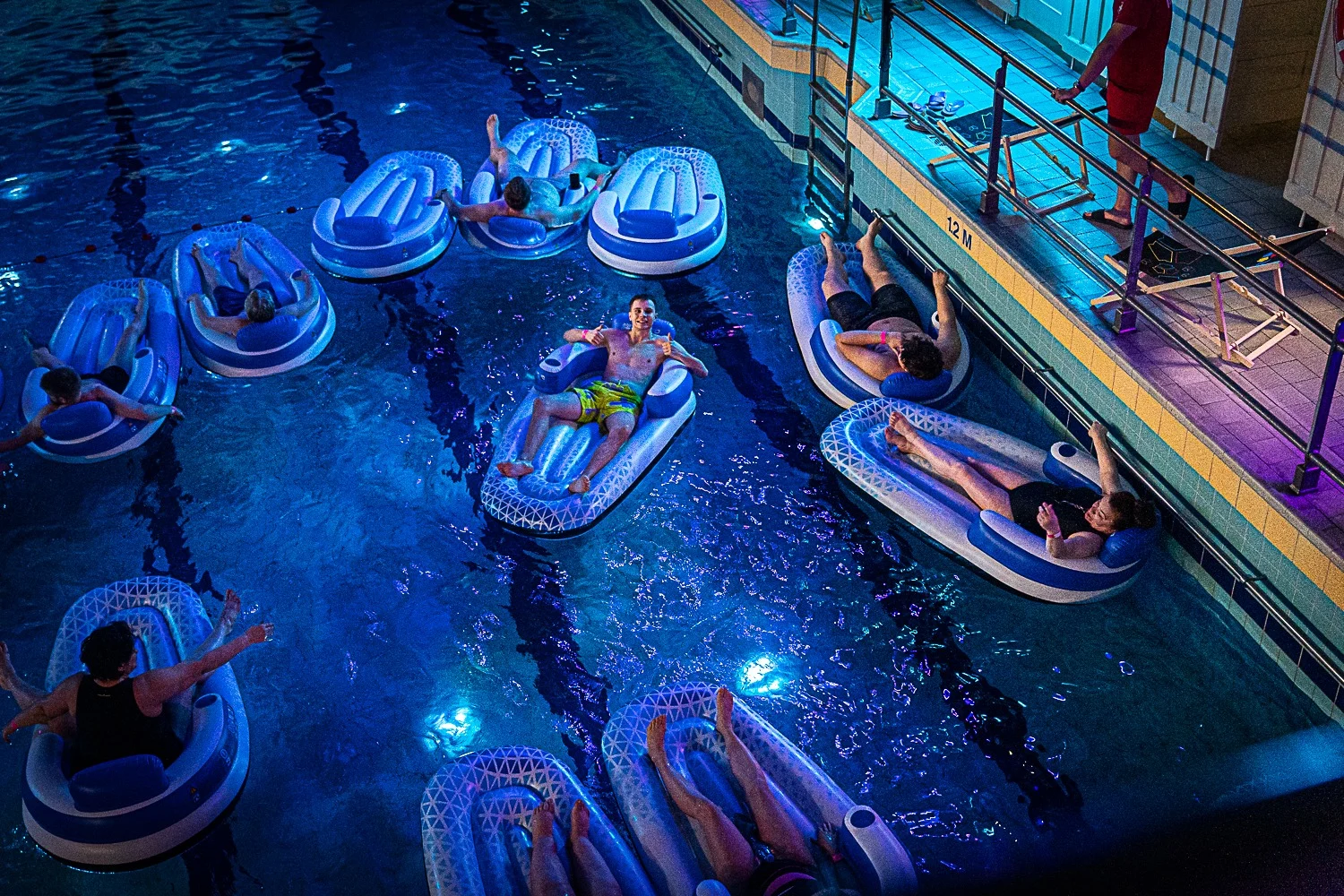 AQUA KINO na basenie Aquarius / fot. MOK Zabrze