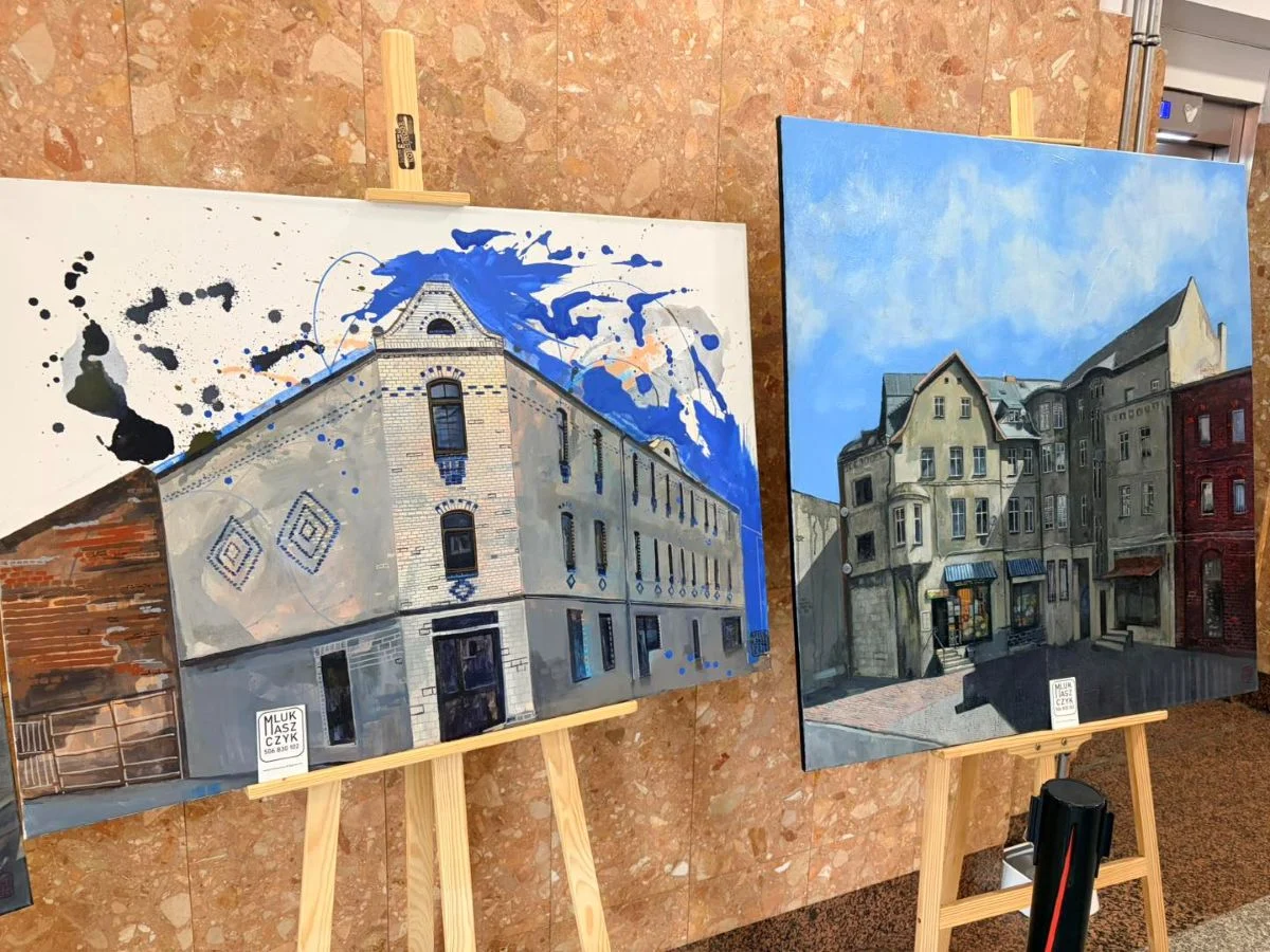 Miasto na obrazach i rysunkach. Nowa wystawa dostępna w chorzowskim magistracie