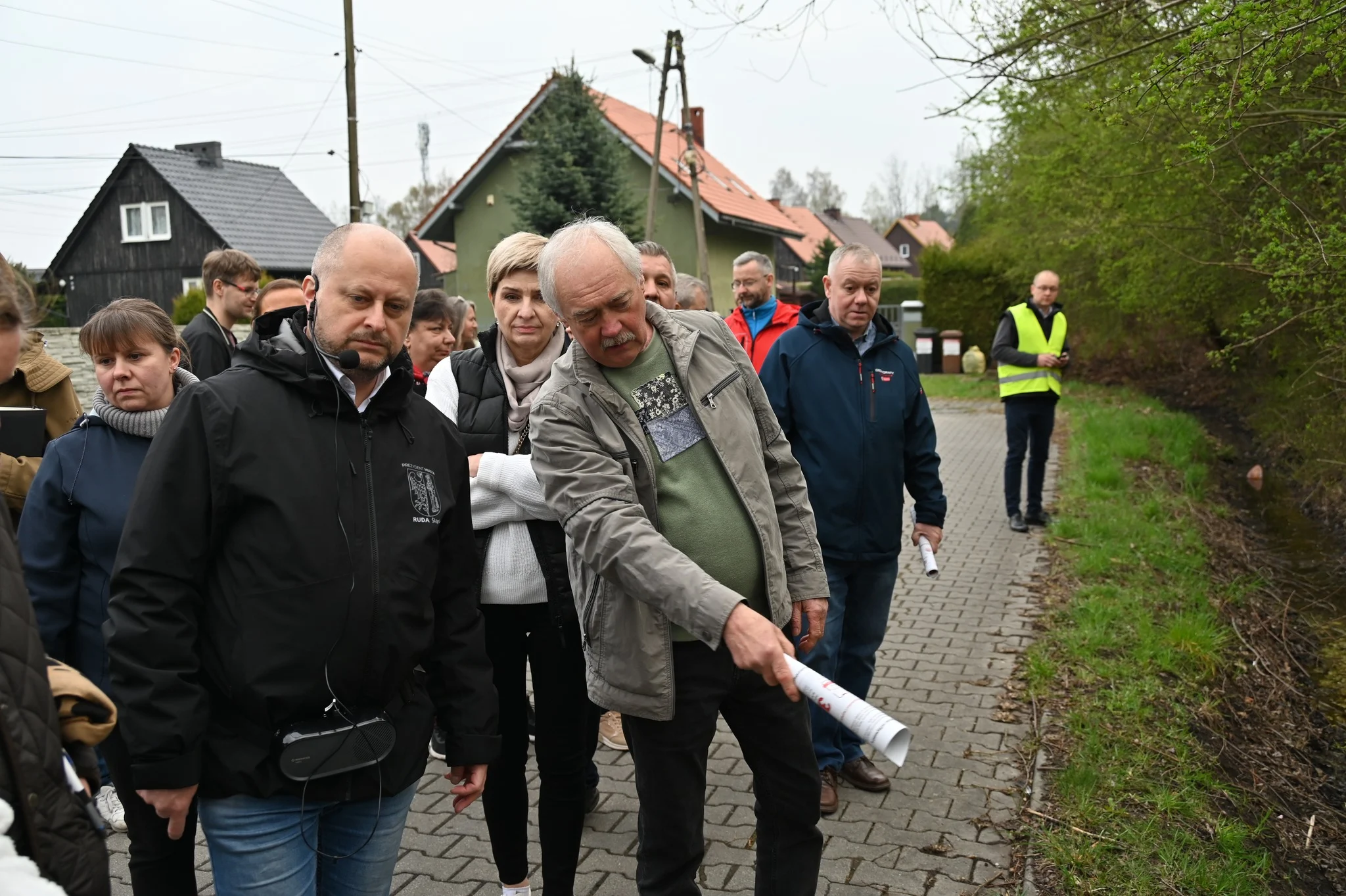 Bielszowice po spacerze z prezydentem. Mieszkańcy rozmawiali o ekranach i miejscu do rekreacji
