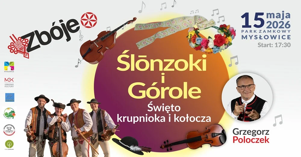 ŚLONZOKI i GÓROLE w Mysłowicach. Święto krupnioka i kołocza w Parku Zamkowym