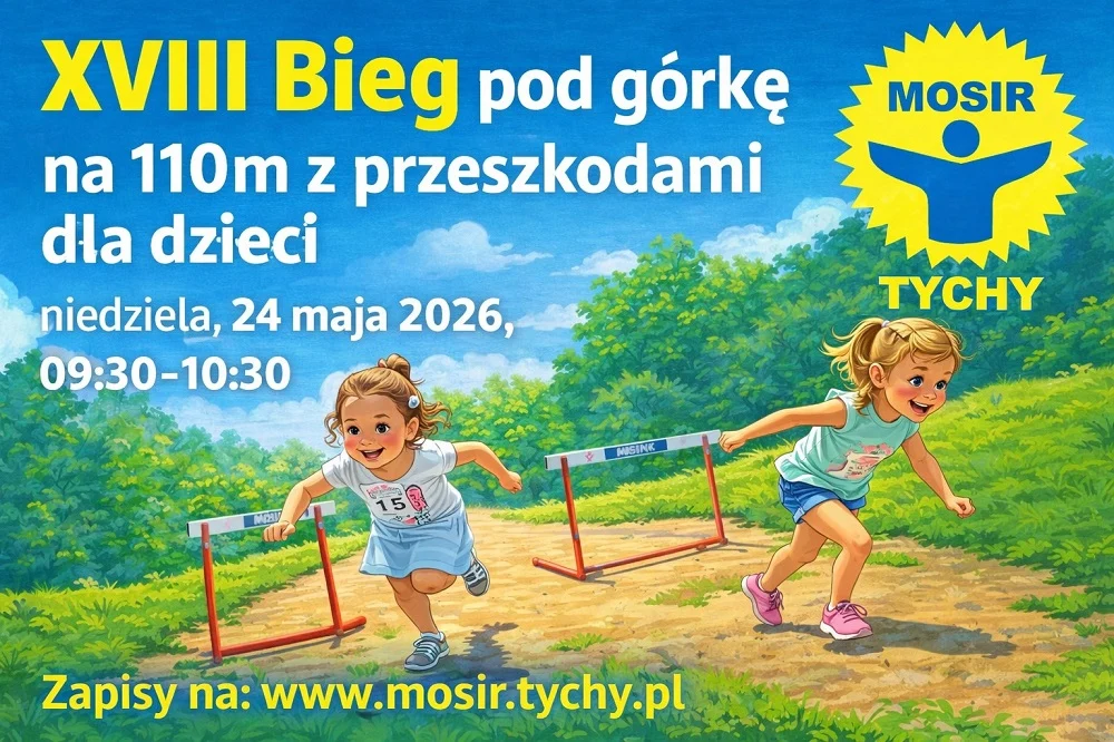 Bieg pod Górkę w Tychach. Dzieci pokonają trasę z przeszkodami