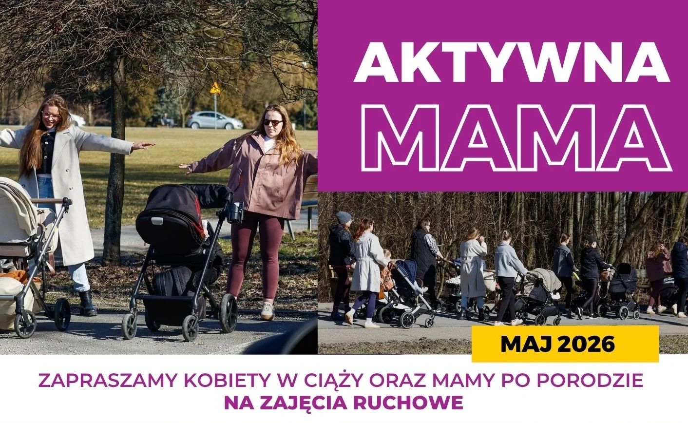 Aktywna Mama w Katowicach. Ruszyły zapisy na majowe zajęcia