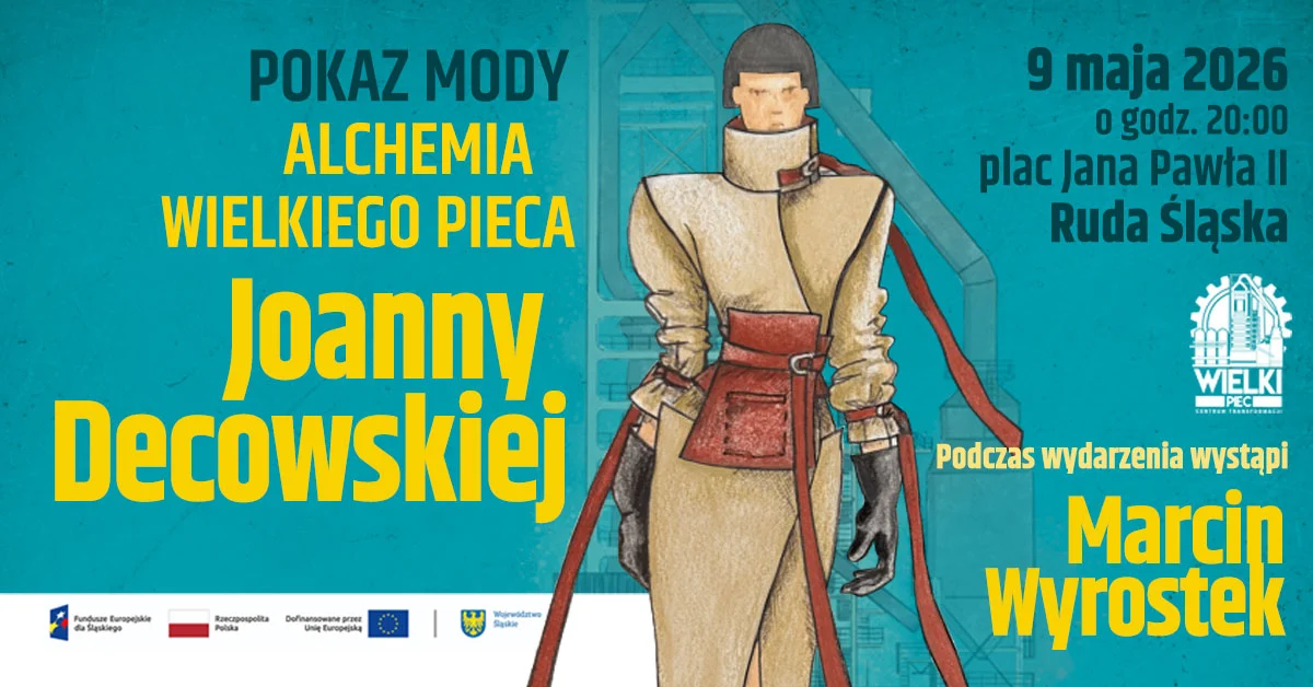 Hutniczy pokaz mody w Rudzie Śląskiej. Kreacje inspirowane Wielkim Piecem Huty "Pokój"