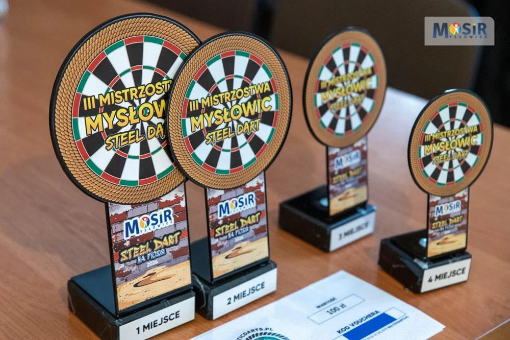 Sebastian Adamczyk najlepszy w III Mistrzostwach Mysłowic w Steel Darcie