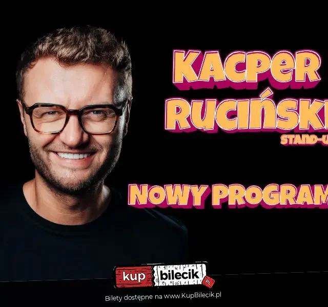 Kacper Ruciński w Gliwicach – nowy program stand‑upowy na Scenie Bojków