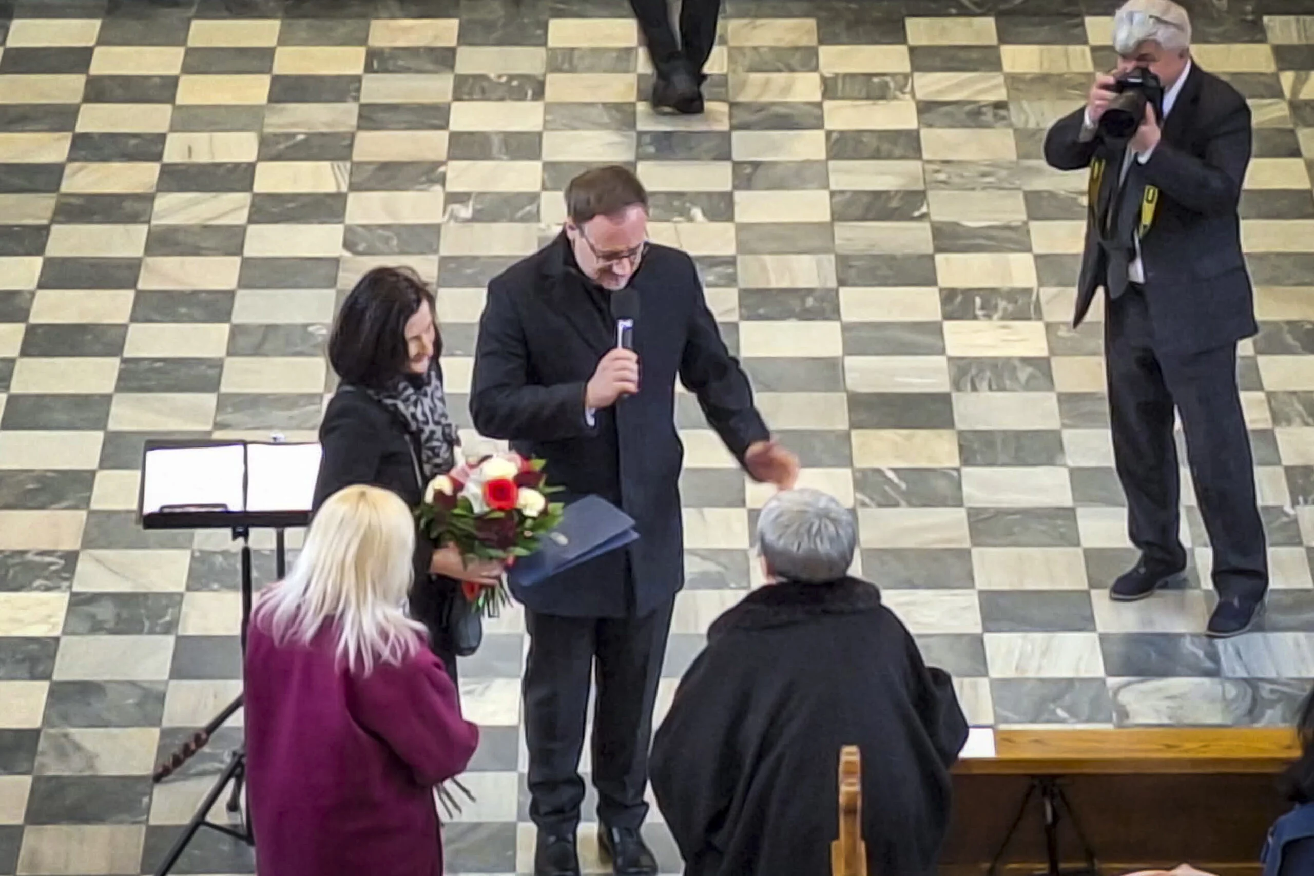 Założycielka "Resonans con tutti" Profesor Maria Kroczek skończyła 90 lat / fot. UM Zabrze