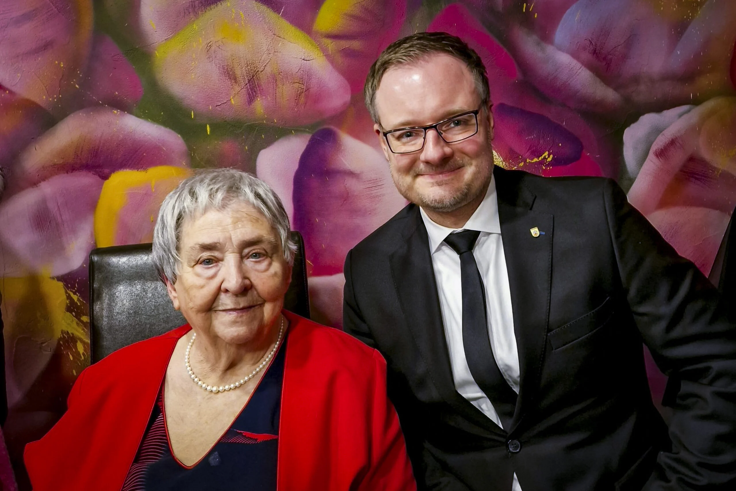 Założycielka "Resonans con tutti" Profesor Maria Kroczek skończyła 90 lat / fot. UM Zabrze