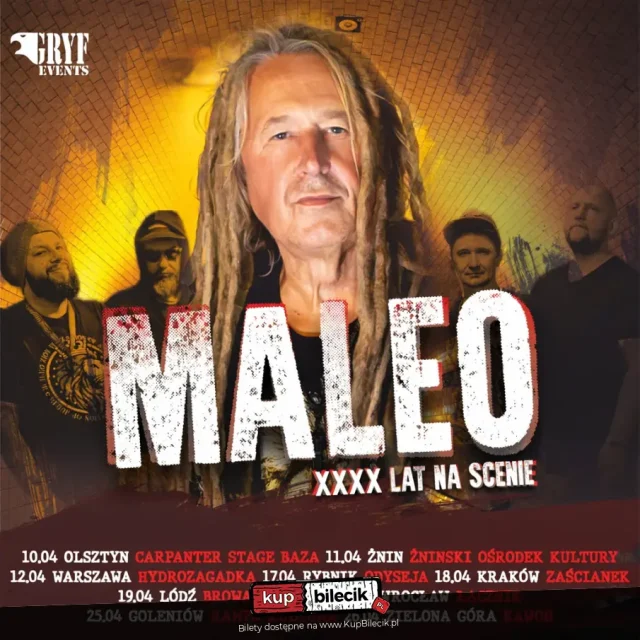 Darek Maleo Malejonek w Rybniku – koncert jubileuszowy „XXXX” w Odysei