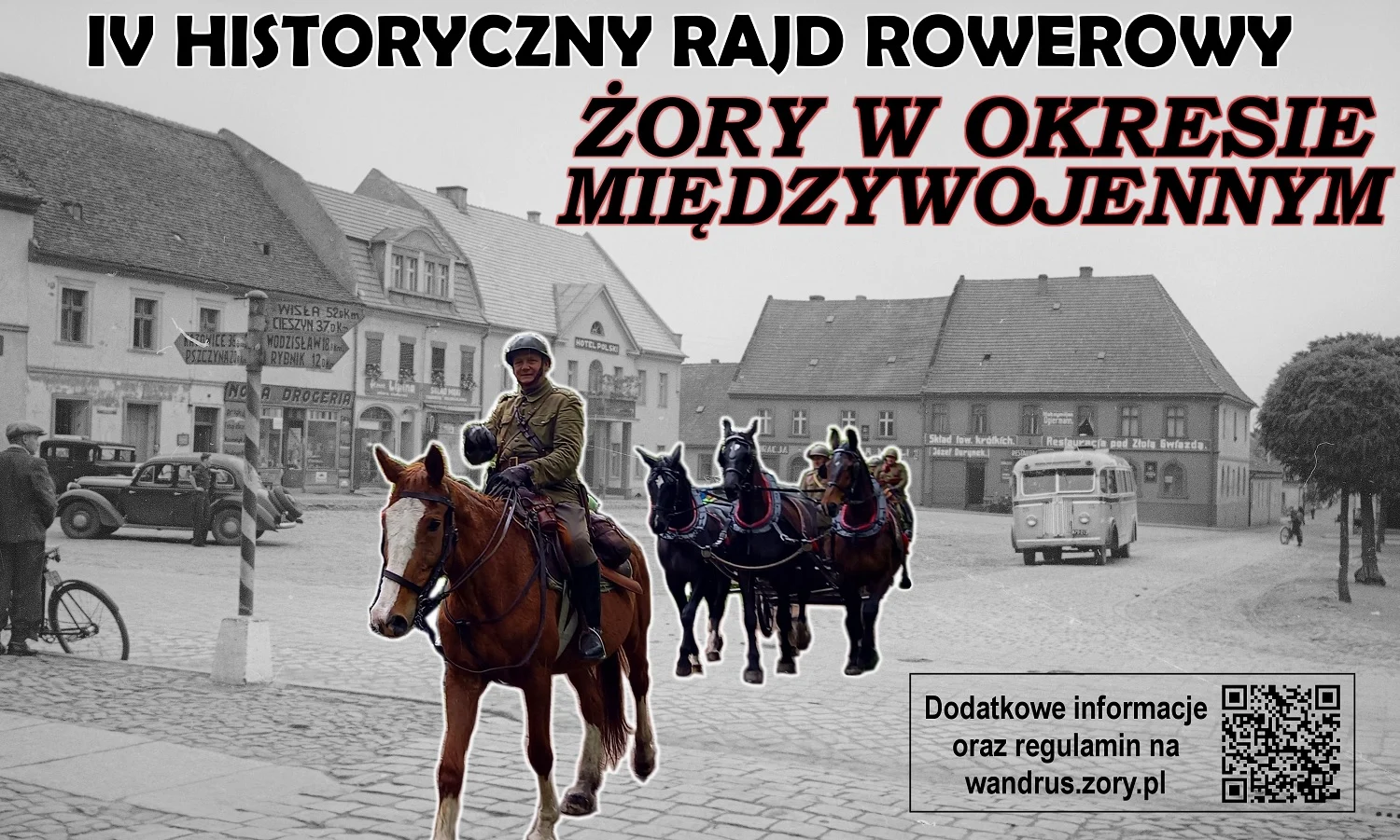 IV Historyczny Rajd Rowerowy "Żory w Okresie Międzywojennym" – wyjątkowa podróż w przeszłość