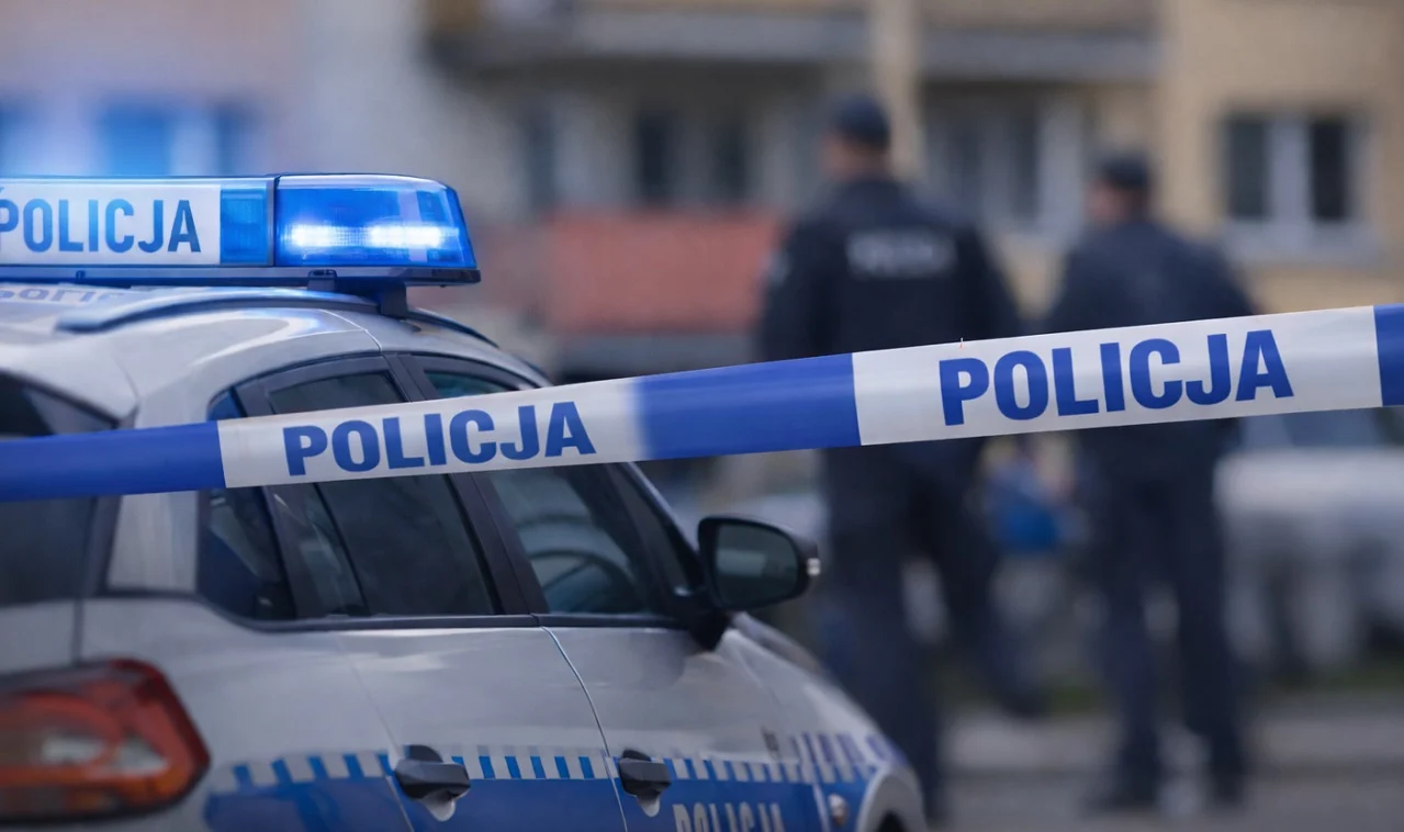 Tragedia na Bykowinie. Mężczyzna najprawdopodobniej wyskoczył z okna