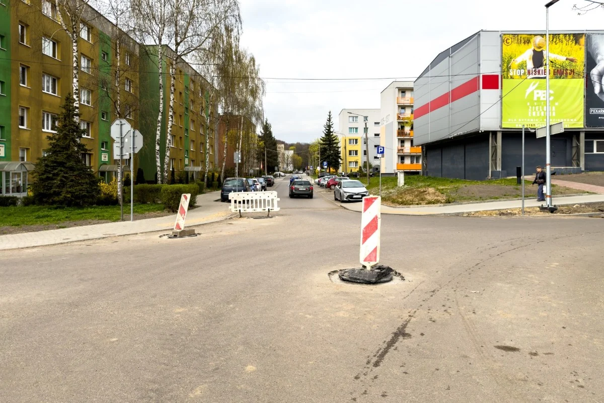 Trwa przebudowa ulicy Nickla. Od 16 kwietnia rozpocznie się asfaltowanie kolejnego odcinka drogi