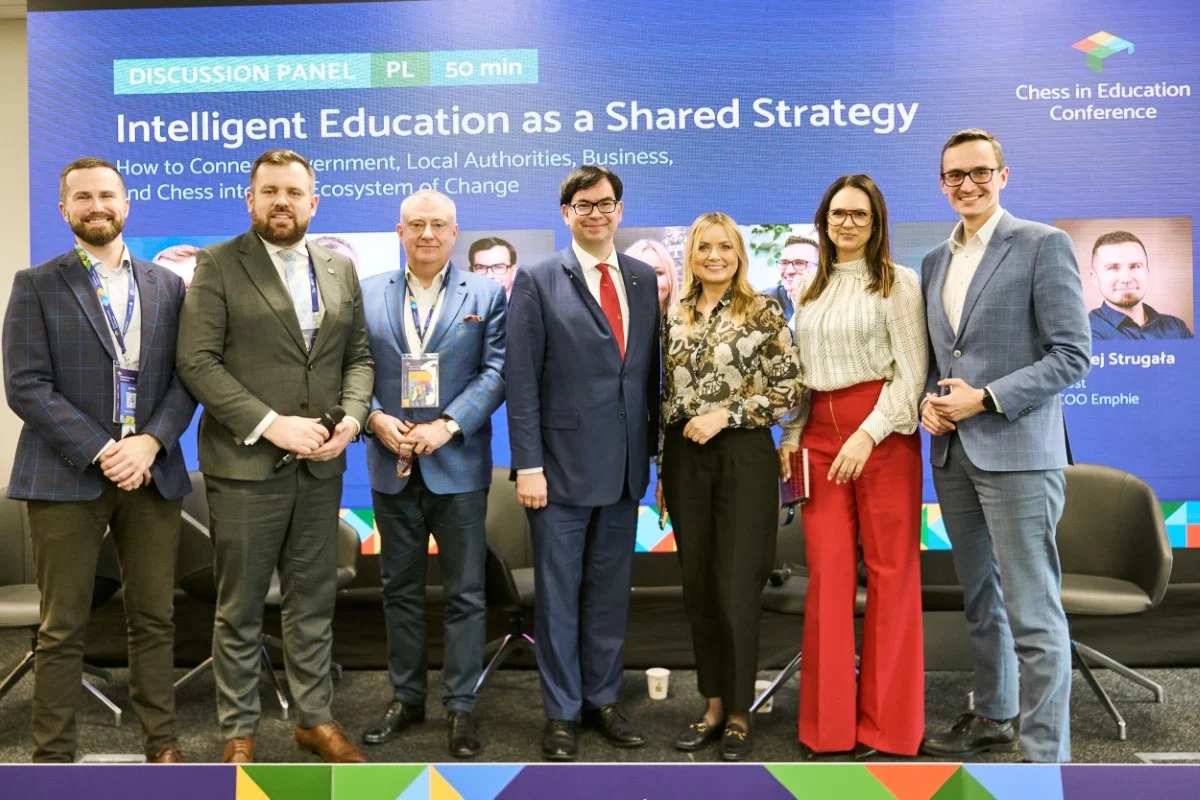 Projekt „Gliwice uczą szachów” wyróżniony na międzynarodowej konferencji szachowej / fot. UM Gliwice