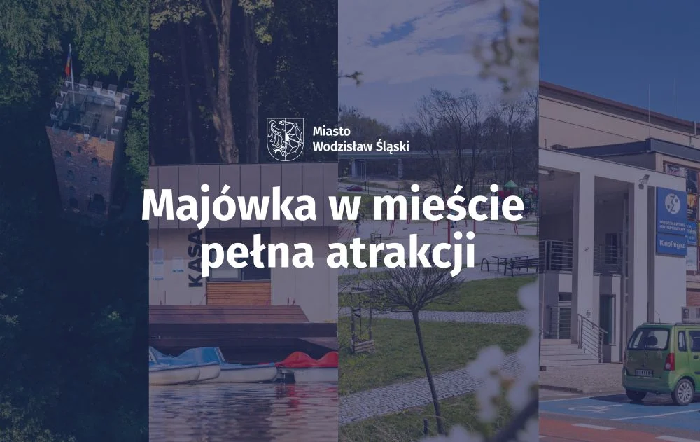 Majówka w Wodzisławiu Śląskim pełna atrakcji. Zobacz, co będzie się działo