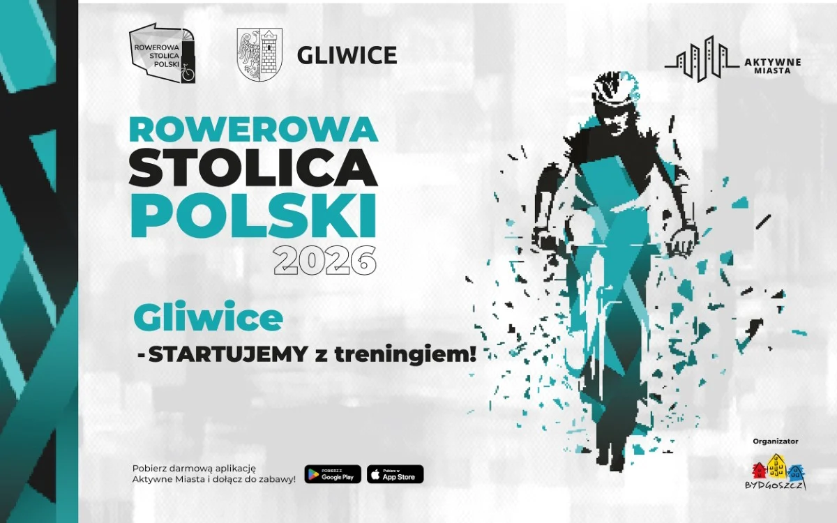 Rozkręcamy Gliwice – nasze miasto po raz pierwszy zawalczy o tytuł Rowerowej Stolicy Polski