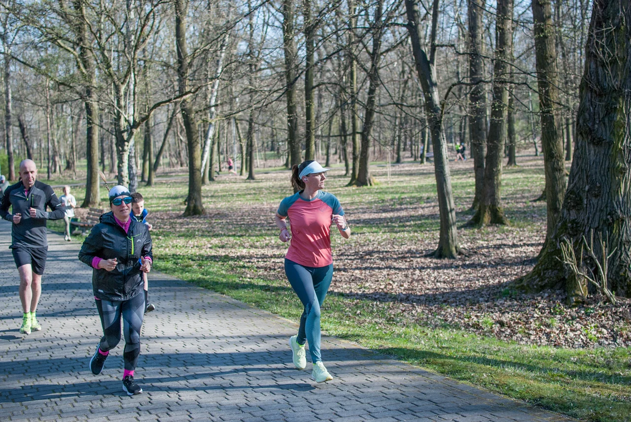 Świąteczny parkrun w Katowicach. Wspólne bieganie i pomoc dla schroniska (117)