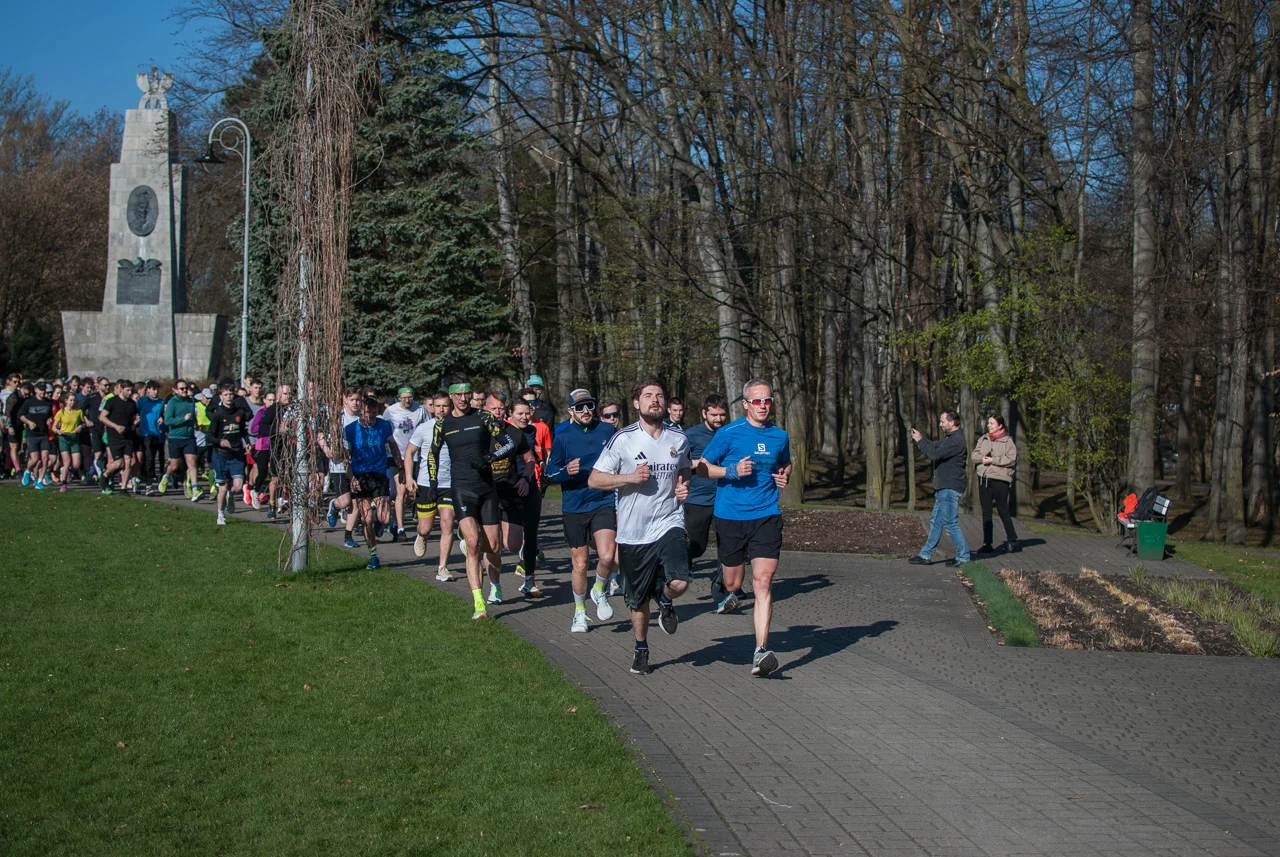 Świąteczny parkrun w Katowicach. Wspólne bieganie i pomoc dla schroniska
