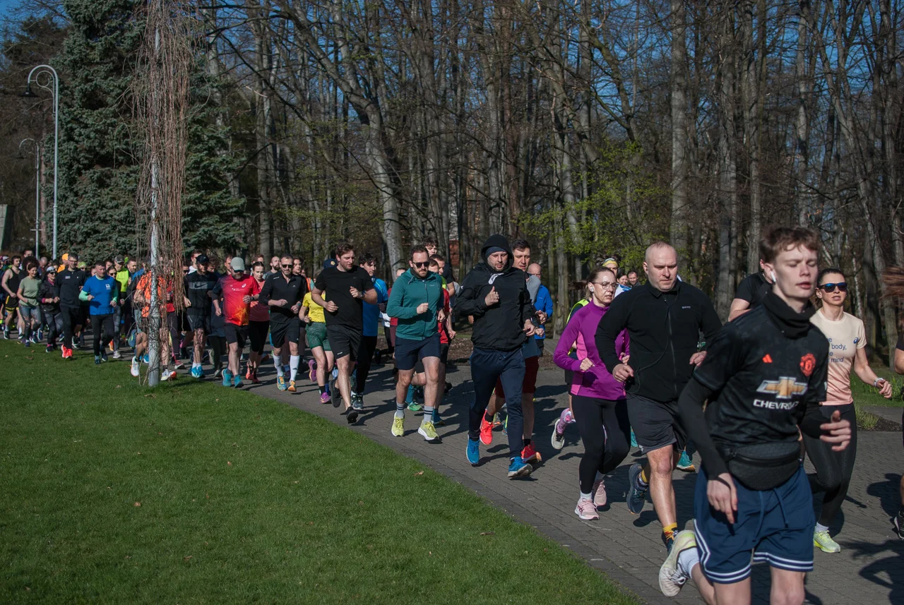 Świąteczny parkrun w Katowicach. Wspólne bieganie i pomoc dla schroniska (6)