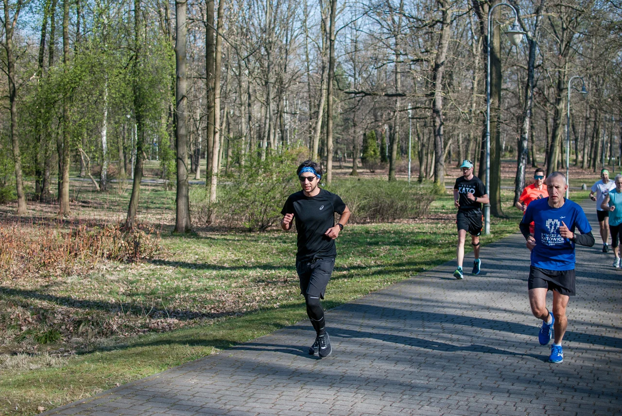 Świąteczny parkrun w Katowicach. Wspólne bieganie i pomoc dla schroniska (63)