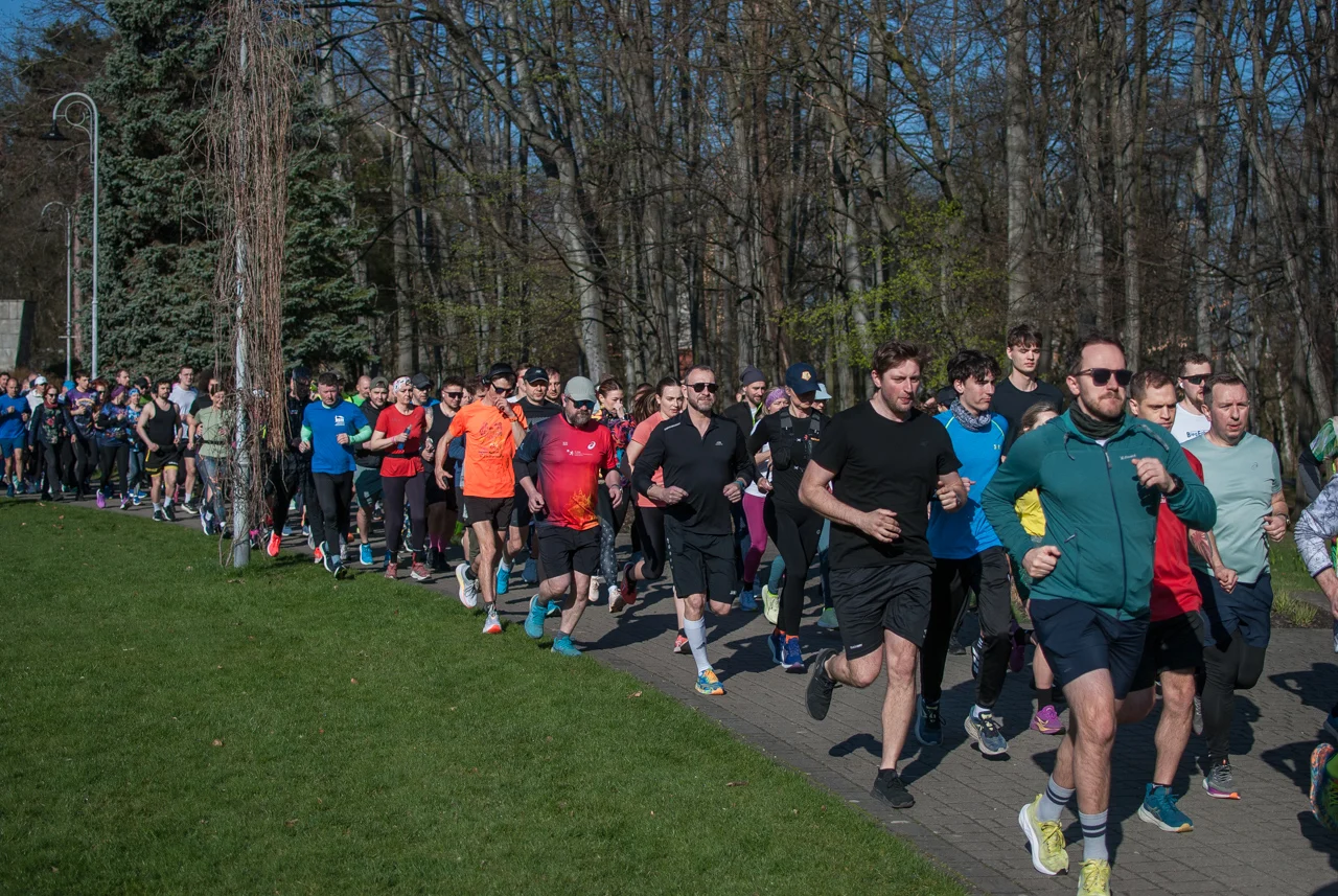 Świąteczny parkrun w Katowicach. Wspólne bieganie i pomoc dla schroniska (8)