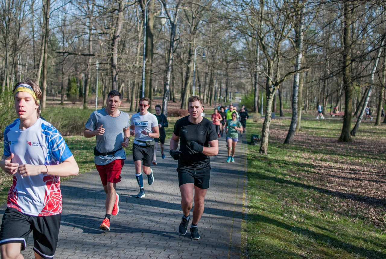 Świąteczny parkrun w Katowicach. Wspólne bieganie i pomoc dla schroniska (82)