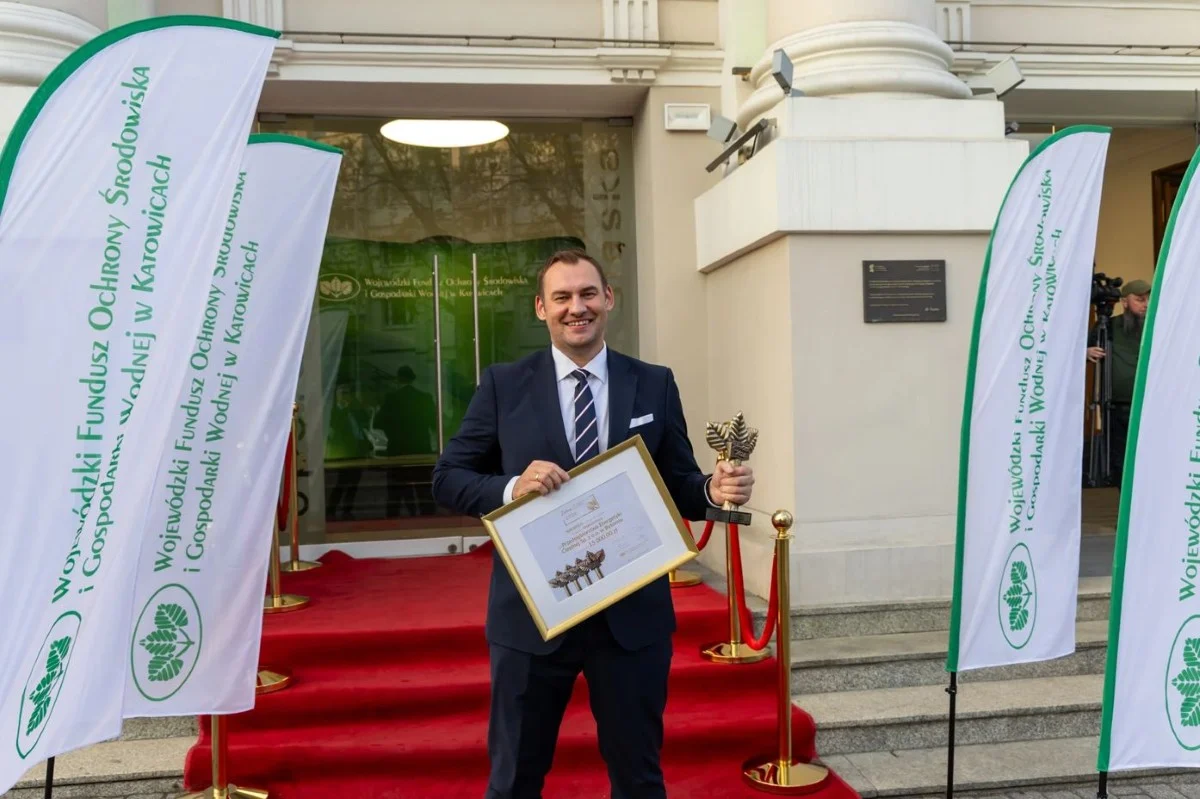 Zielony Czek dla Przedsiębiorstwa Energetyki Cieplnej w Bytomiu za proekologiczną inwestycję