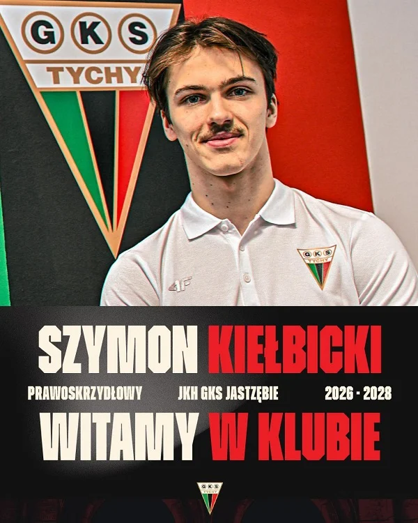Pierwszy transfer mistrzów Polski. Ofensywny lider JKH zagra w GKS Tychy / fot. GKS Tychy