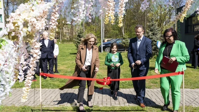 Nowa ekopracownia w SP nr 16 w Zabrzu. Uczniowie będą uczyć się pod chmurką
