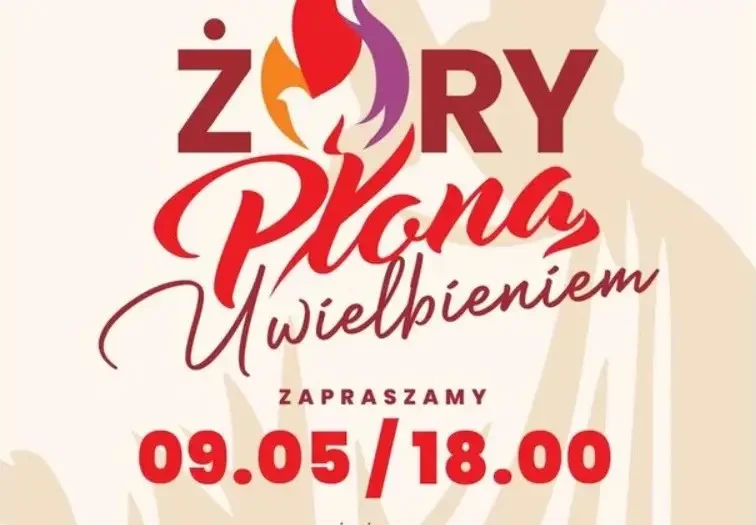 Michał Król wystąpi w Żorach. 9 maja na Rynku koncert „Żory Płoną Uwielbieniem”