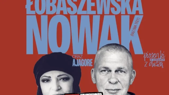 Grażyna Łobaszewska i Adam Nowak w Piekarach Śląskich – „Piosenki o ludziach z duszą”