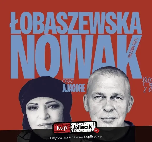 Grażyna Łobaszewska i Adam Nowak w Piekarach Śląskich – „Piosenki o ludziach z duszą”
